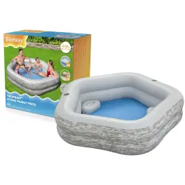 Inflatable Garden Pool 213x 206x 53 cm Bestway 54423