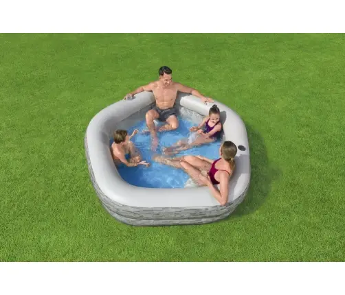 Inflatable Garden Pool 213x 206x 53 cm Bestway 54423