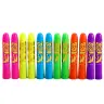 Face Painting Set Neon UV Fluorescent Pencils 12pcs