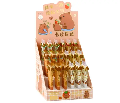 Capybara Gel Pen Blue Ink 0.5mm 14cm Mix