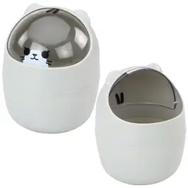 Mini Teddy Bear Basket for Desk Table Graphite Gray 1L 16cm