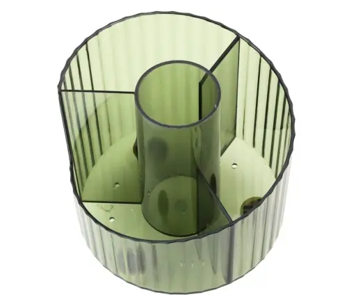 School Supplies Organizer Office Transparent Green