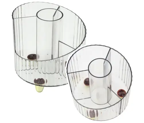 School Supplies Organizer Office Transparent White