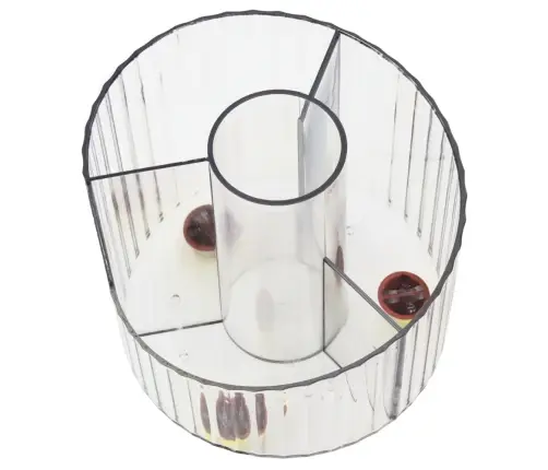 School Supplies Organizer Office Transparent White