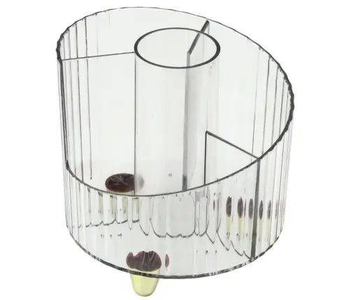 School Supplies Organizer Office Transparent White