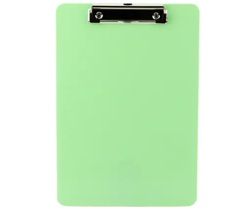 Clipboard Board Writing Ruler A4 Plastic Green