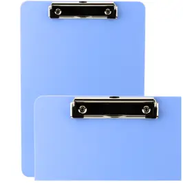 Clipboard Board Writing Ruler A4 Plastic Blue
