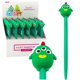 Green Creature Gel Pen Blue Ink 17cm 0.5mm Green Creature Gel Pen Blue Ink 17cm 0.5mm