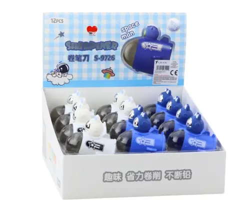 Sharpener For Thick Thin Crayons Spaceship Alien