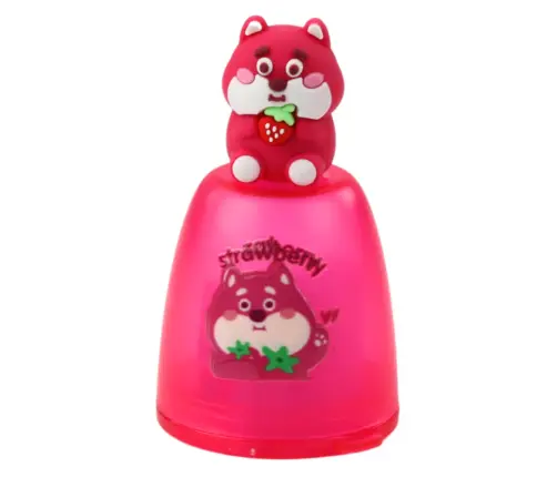 Sharpener For Thick And Thin Pencils With Container Pink