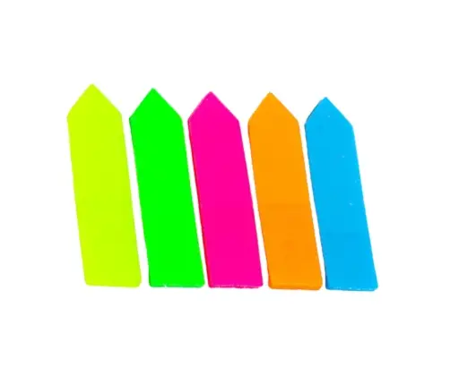 Self-Adhesive Colorful Arrows Index Cards 45x12mm