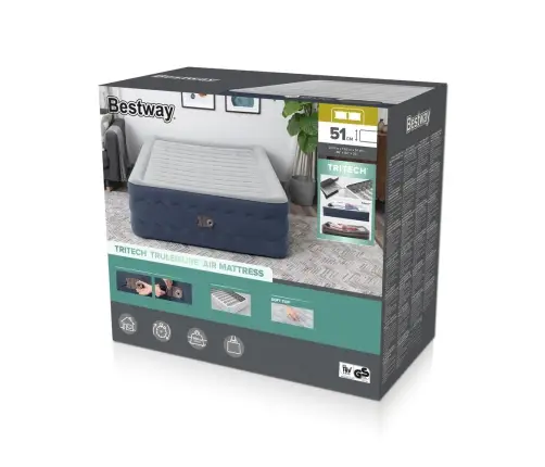 Inflatable Mattress 203 x 152 x 51 cm Bestway 6716P