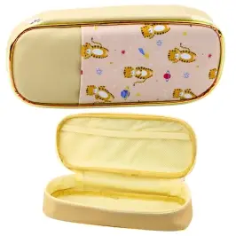 School Pencil Case Space Tigers Kit Beige 24cm School Pencil Case Space Tigers Kit Beige 24cm