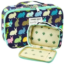 Pencil Case School Organizer Cosmetic Bag Additional Pocket Navy Blue 22.5cm Pencil Case School Organizer Cosmetic Bag Additional Pocket Navy Blue 22.5cm