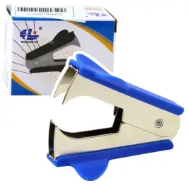 Staple Remover Metal Office Tool Blue