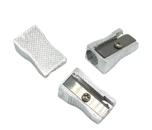 Single Metal Sharpener For Thin Pencils and Crayons