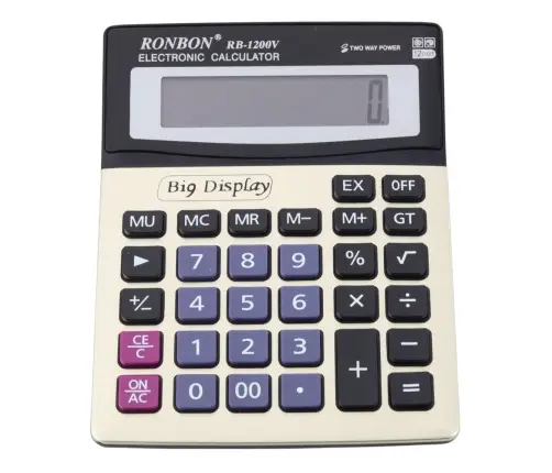 Ronbon RB-1200V Office Calculator Large 12-Digit Display
