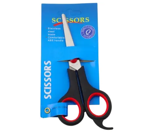 Office School Scissors Universal With Anti-slip Handle 15.5cm