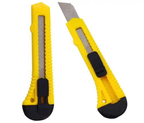 Segment Knife For Cardboard Paper Yellow 20mm