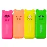 Mini Highlighter Set Bears Colorful Plastic Case 5pcs Mini Highlighter Set Bears Colorful Plastic Case 5pcs