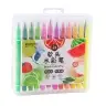 Markers, felt-tip pens, intense colors, fragrant, 12 pcs.