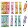 Highlighter Set Pink Blue Animal Motif Two Tips 3pcs