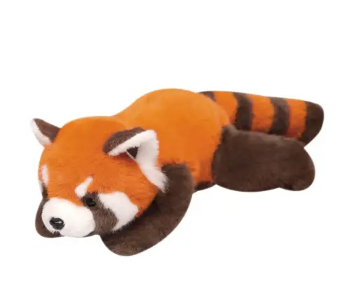 Plush Mascot Cuddly Toy Red Panda Weighted Paws 30cm