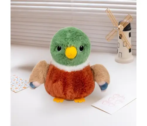 Plush Mascot Cuddly Toy Bird Plush Little Duck 12cm