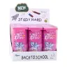 Pink Unicorn Stiffened School Pencil Case 22.5x10 cm