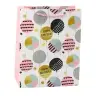 Paper Gift Bag Birthday Patterns 23 x 18 x 10.5 cm