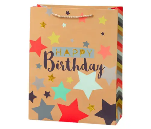 Birthday Gift Bag Happy Birthday 23 x 18 x 10cm