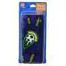 Pencil Case School Organizer with Football Navy Blue