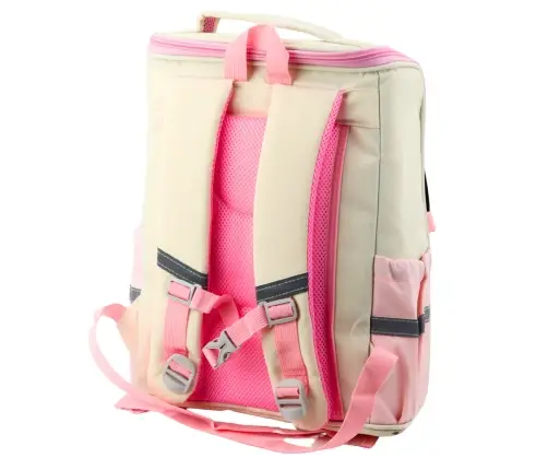 School Backpack With Rabbit Chest Strap Pastel 21L