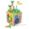 Wooden Cube Educational Sensory Multifunctional 6in1 Wooden Cube Educational Sensory Multifunctional 6in1