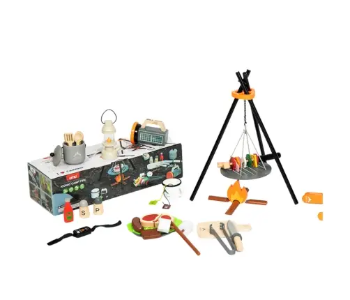 Camping Set Wooden Campfire Accessories 45 El Camping Set Wooden Campfire Accessories 45 El