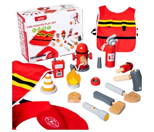Firefighter Costume Set Firefighter Accessories Wood 14 El Firefighter Costume Set Firefighter Accessories Wood 14 El