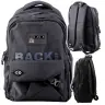 City School Backpack 6 Pockets Black 23L