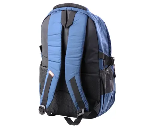 Functional City Backpack 9 Pockets Navy Blue 35L