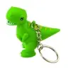 Dinosaur Backpack Keychain LED Flashlight Sounds Mix Color