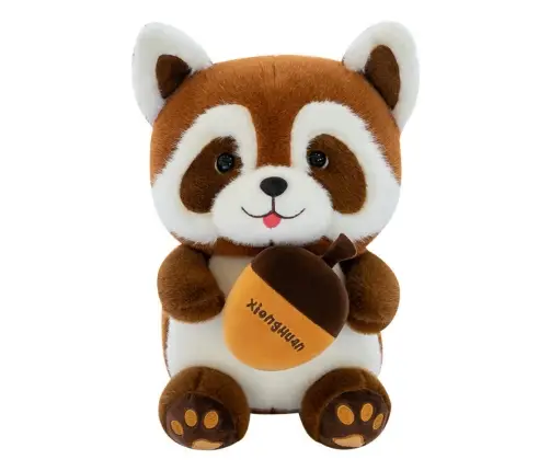 Plush Toy Raccoon with Acorn 23cm