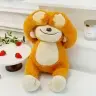 Plush Mascot Cuddly Toy Monkey With Magnets Brown 23cm