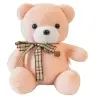 Plush Mascot Cuddly Toy Teddy Bear With Bow Cream 23cm