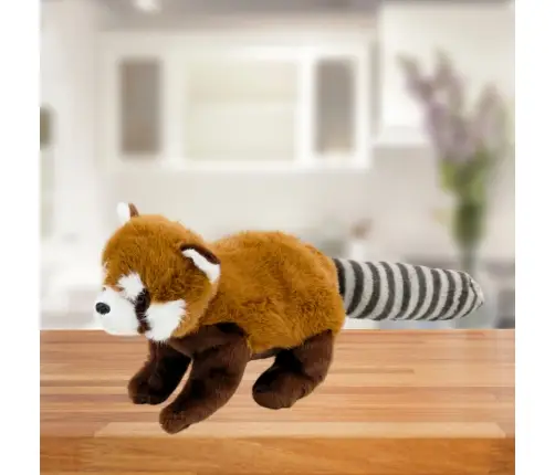 Plush Mascot Cuddly Toy Panda Red 45cm