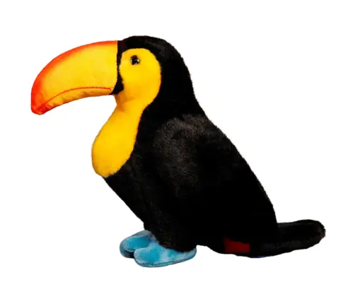Plush Toy Plushie Toucan Black 25cm