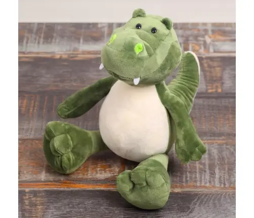 Plush Mascot Cuddly Toy Crocodile Green 25cm
