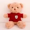 Plush Mascot Cuddly Toy Teddy Bear Beige Red Sweater 40cm