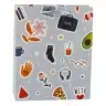Gift Bag Stickers Colored Stamps 32 x 26 x 12 cm