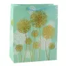 Gift Bag Dandelions Gold Elements 32 x 26 x 12cm