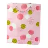 Gift Bag Dot Pattern Gold Pastel 32 × 26 × 10 cm