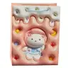 Teddy Bear Paper Gift Bag Pastel Colors 23 x 18 x 10.5 cm